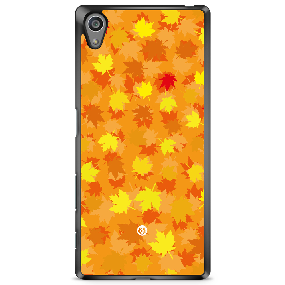 Sony Xperia Z5 Premium Case - Orange leaves