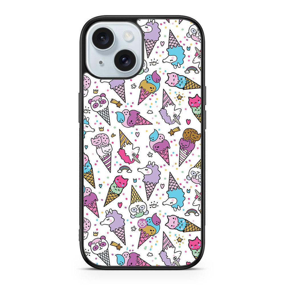iPhone 15 Case - Unicorn Ice Creams