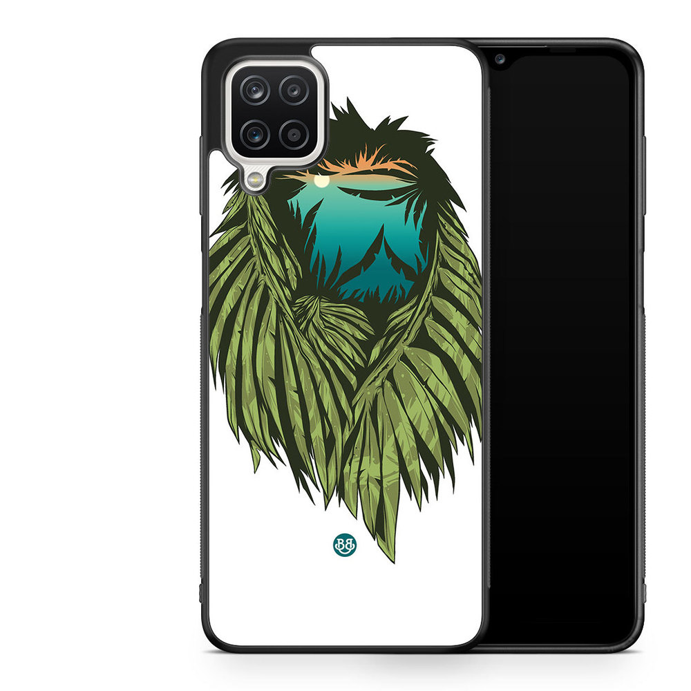 Samsung Galaxy A12 Case - Leaf lion