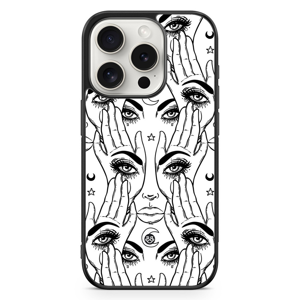 iPhone 15 Pro Skal - Ögon & Händer