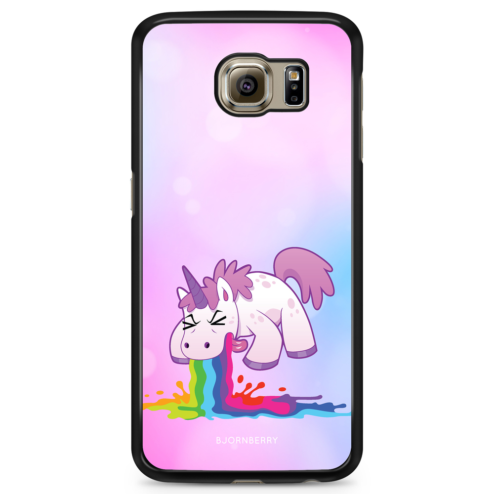 Samsung Galaxy S6 Edge+ Case - Puking Unicorn