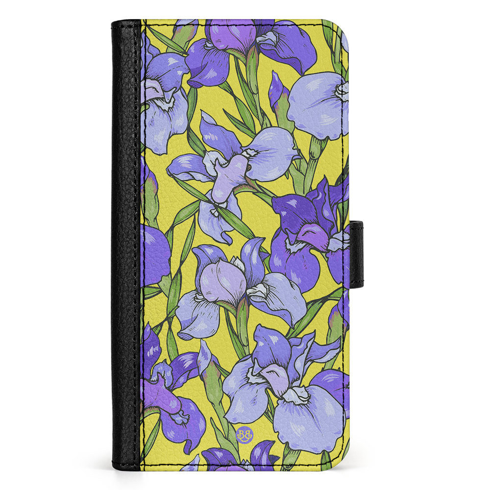 Xiaomi 13 Pro Wallet Case - Iris Flowers