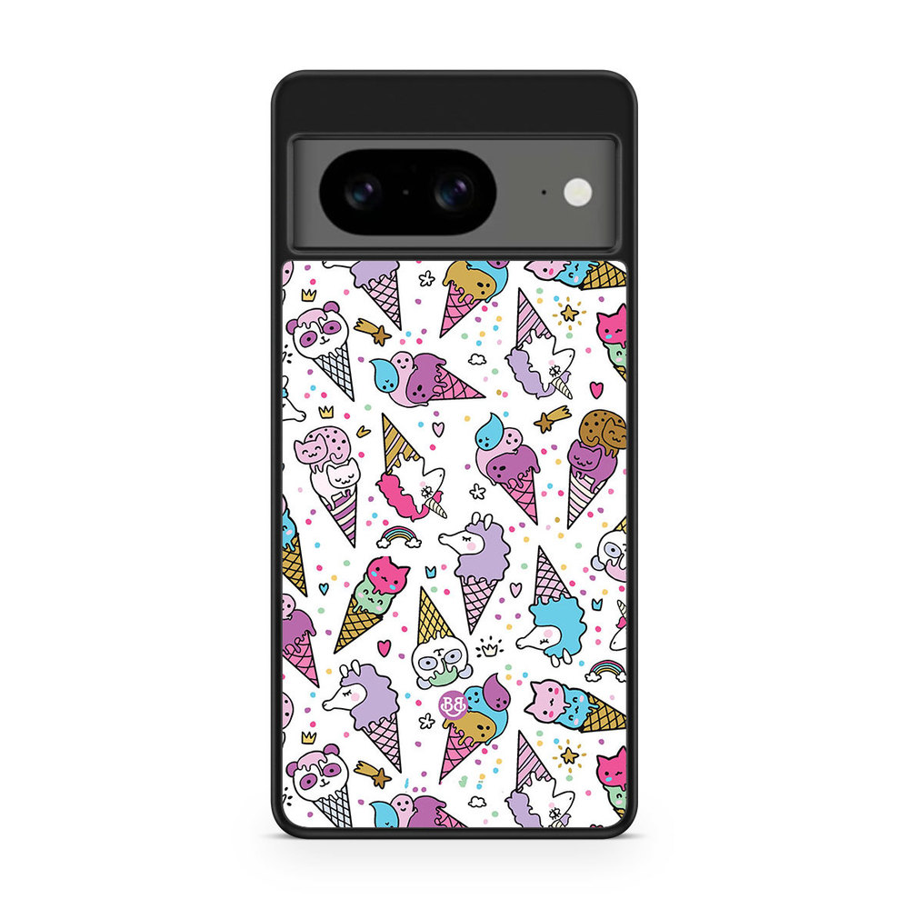 Google Pixel 8 Case - Unicorn Ice Creams
