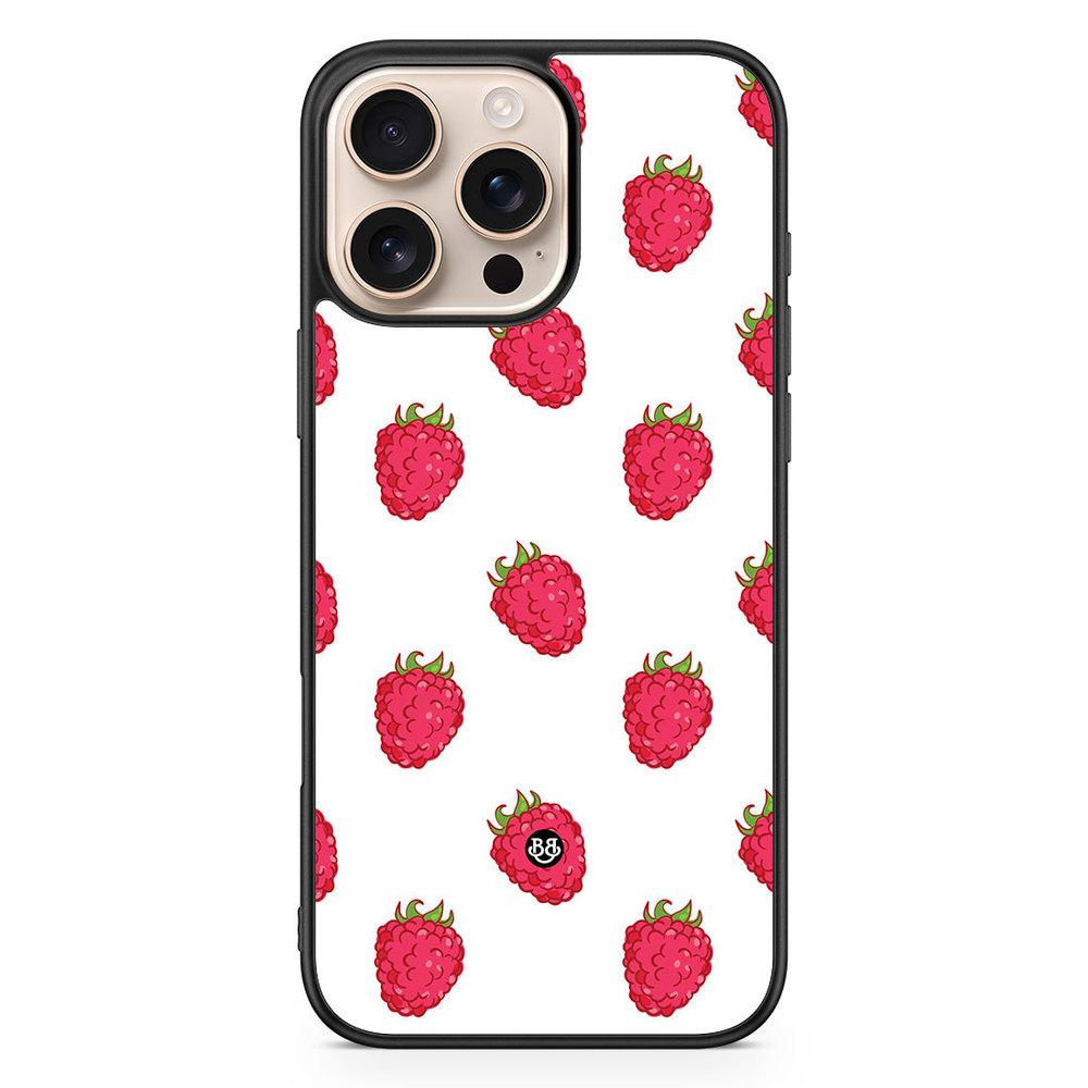 iPhone 16 Pro Max Case - Raspberry