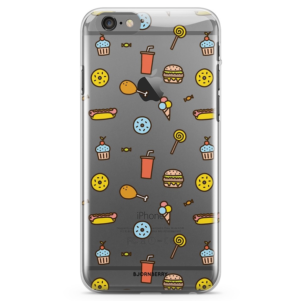 iPhone 6/6s TPU Case - Junk food