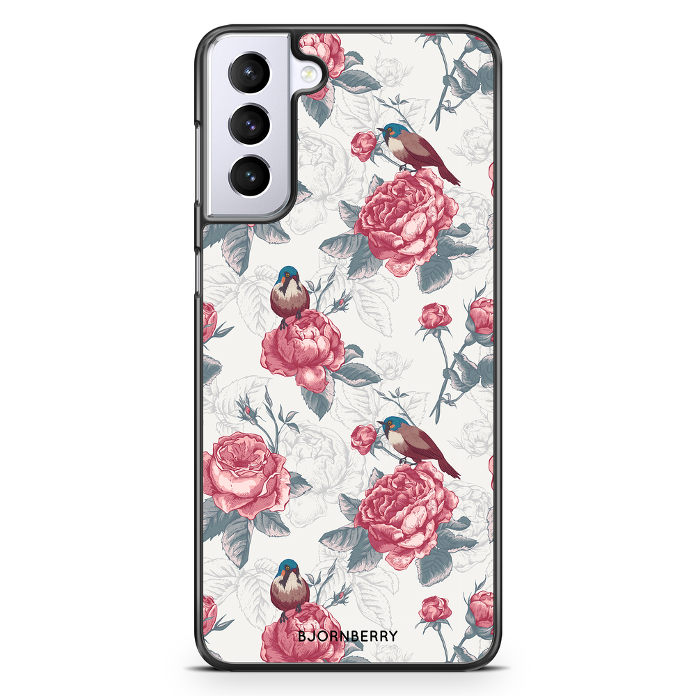 Samsung Galaxy S21 Plus Case - Roses and Birds