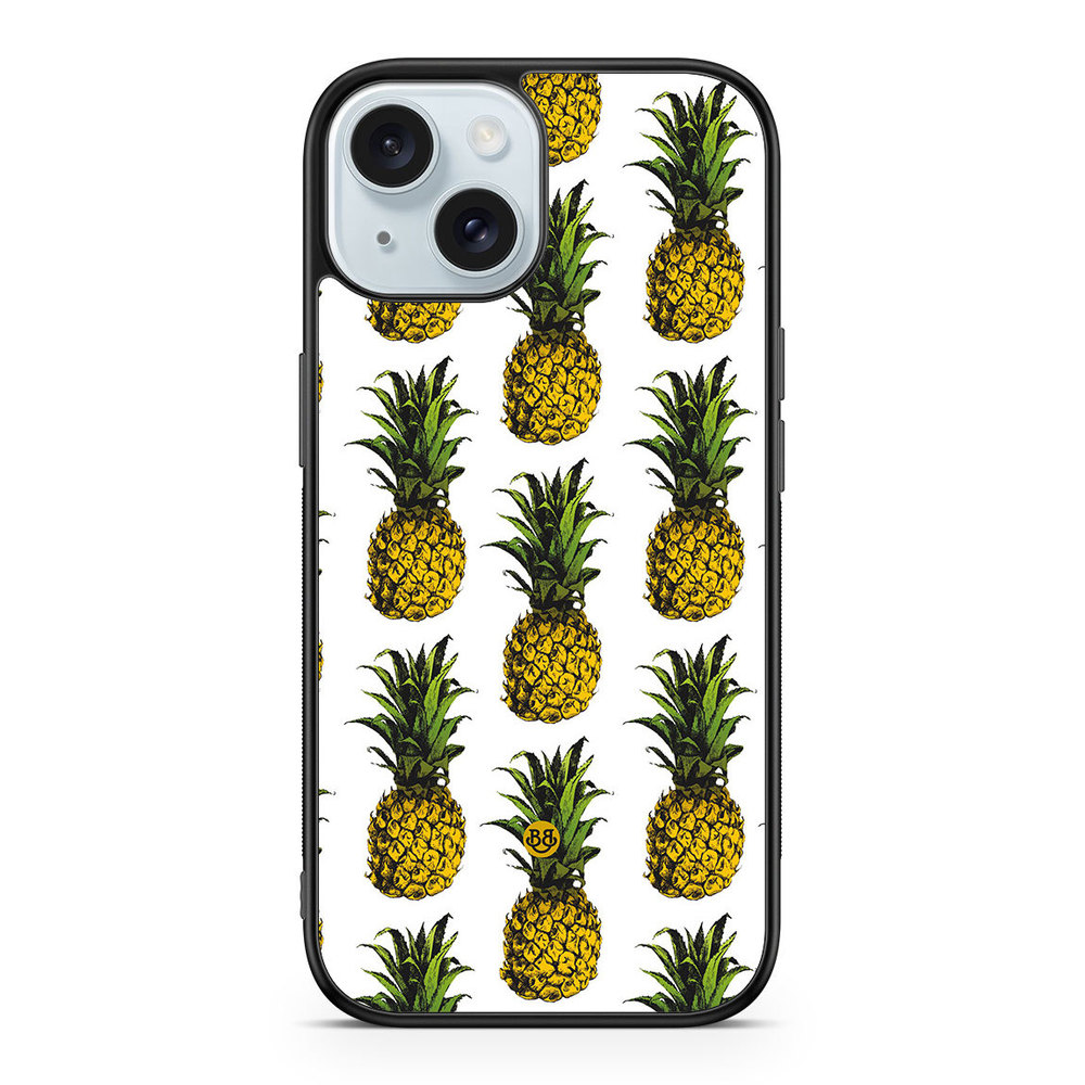 iPhone 15 Case - Pineapple Pattern