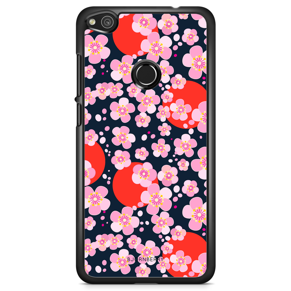 Huawei Honor 8 Lite Case - Japanese Flowers