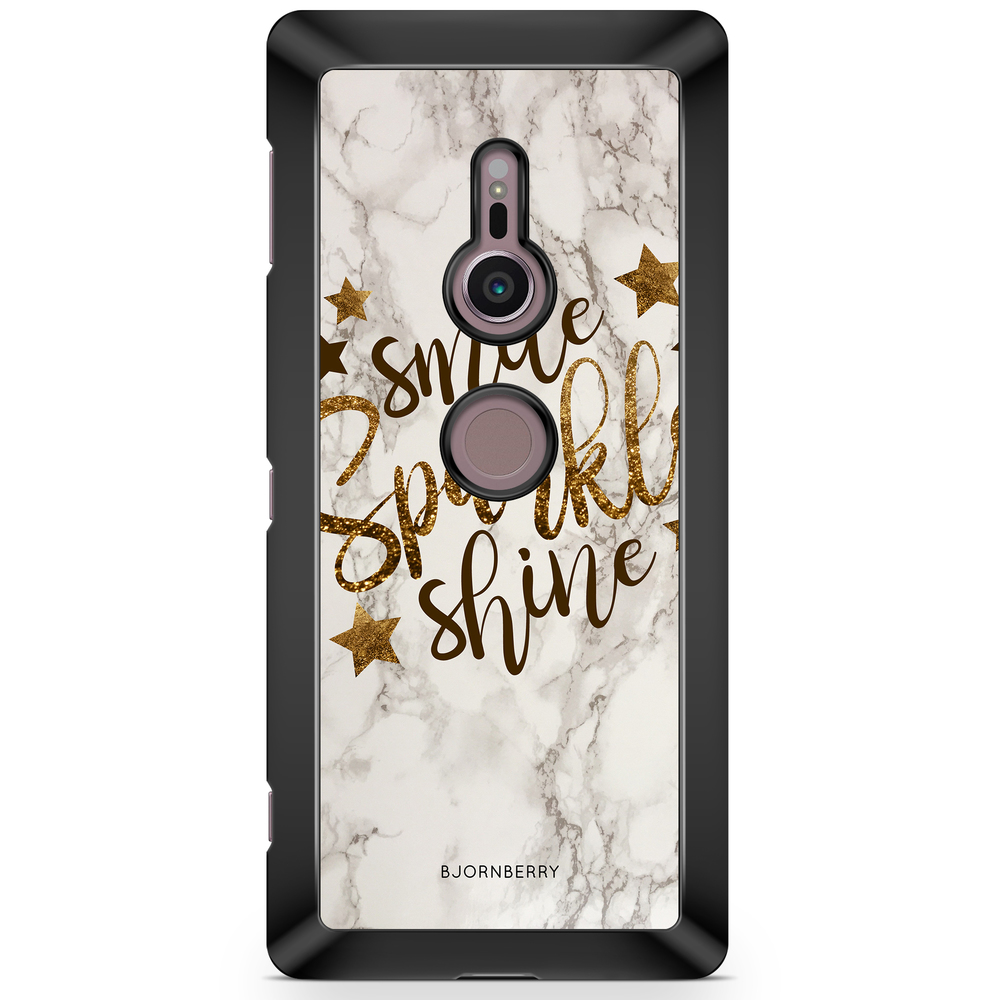 Sony Xperia XZ2 Case  - Smile,Sparkle,Shine