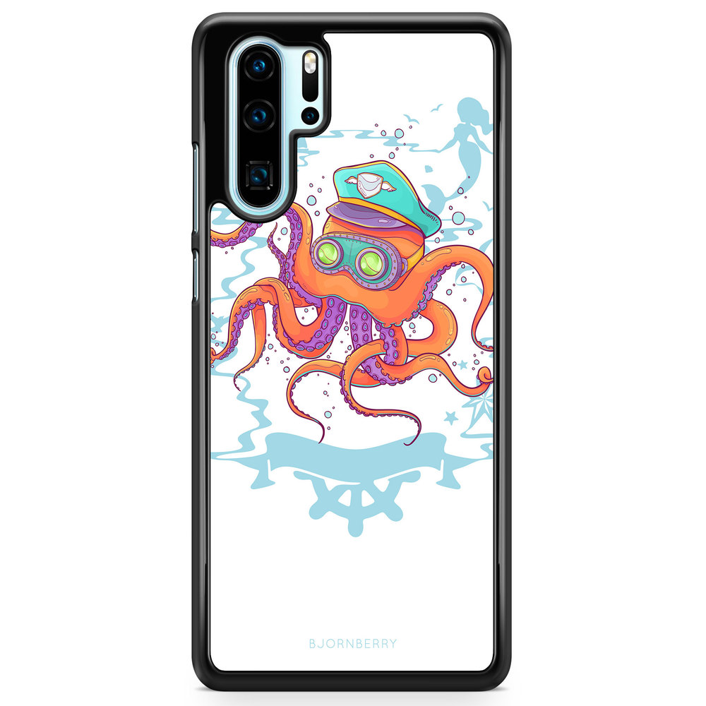 Huawei P30 Pro Case - Captain Octopus