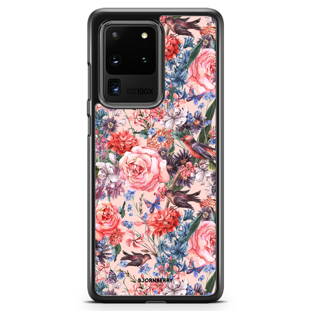 Samsung Galaxy S20 Ultra Case - Birds & Flowers