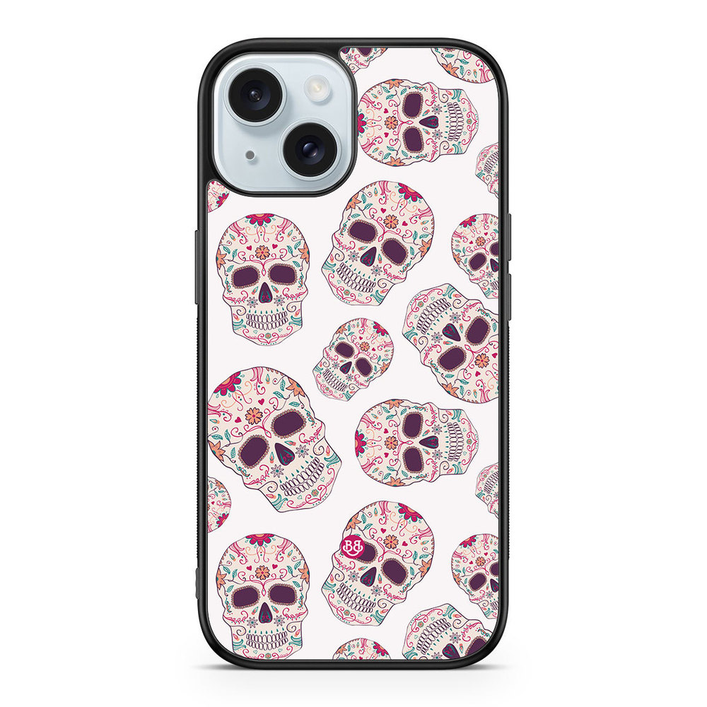 iPhone 15 Case - Calavera Skulls