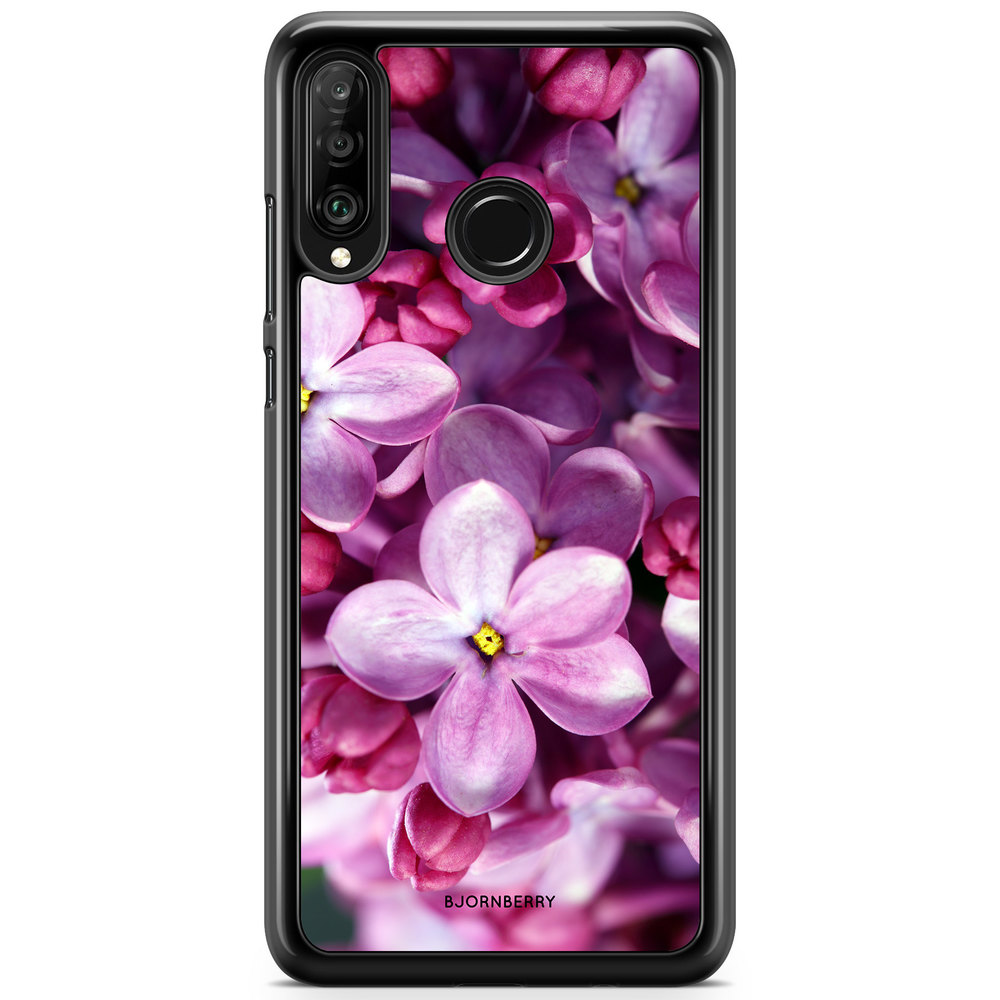Huawei P30 Lite Case - Purple Spring Flower