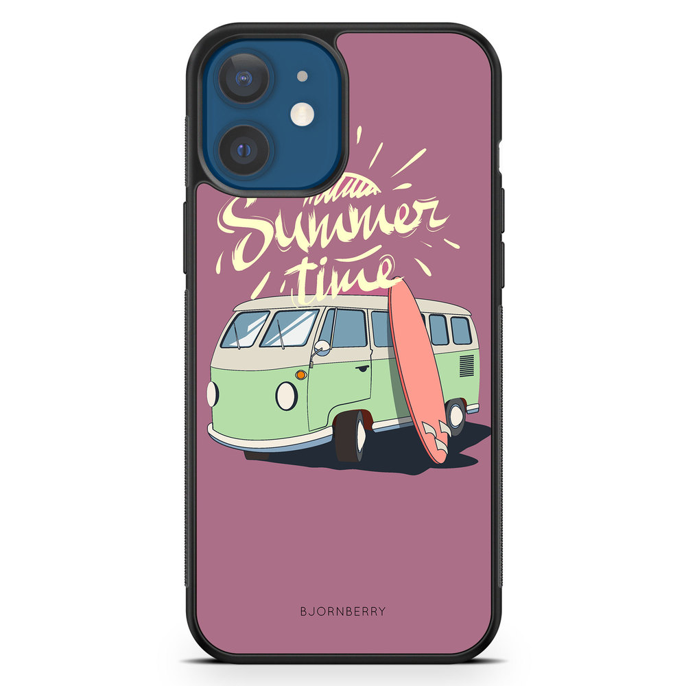 iPhone 12 Case - Summer Van (Pink)