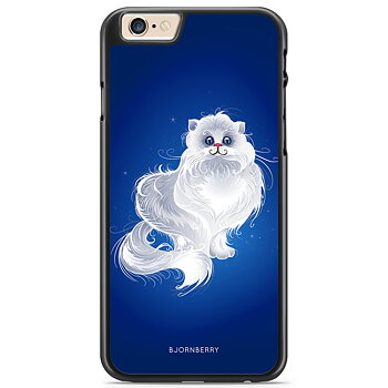 iPhone 6 Plus/6s Plus Skal - Vit Katt