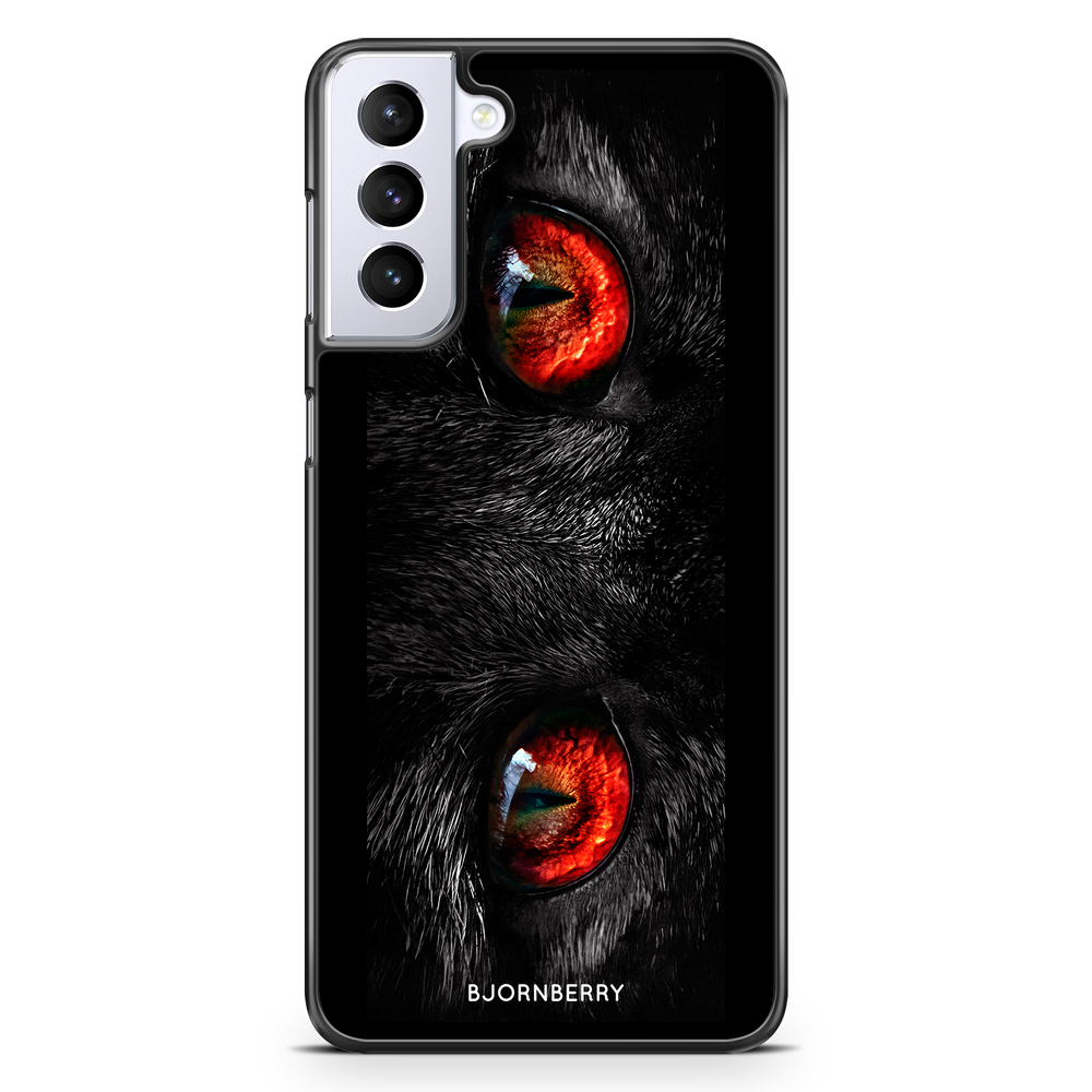 Samsung Galaxy S21 Plus Case - Red Cat Eyes