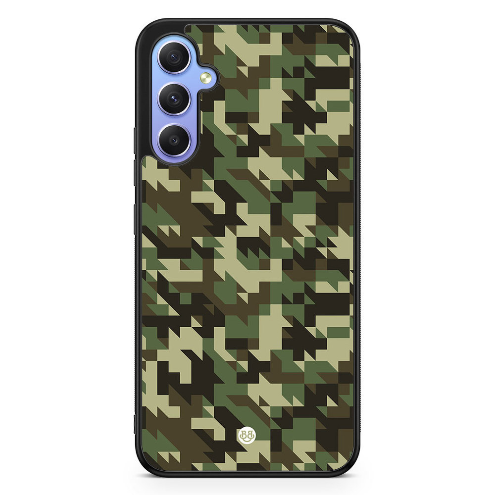 Samsung Galaxy A34 5G Case - Houndstooth Camo