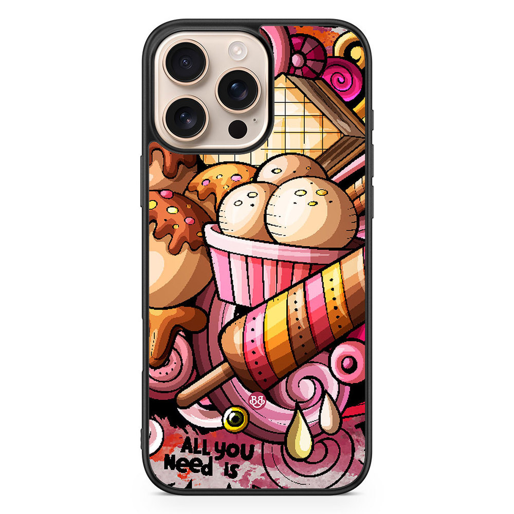 iPhone 16 Pro Max Case - Ice Cream