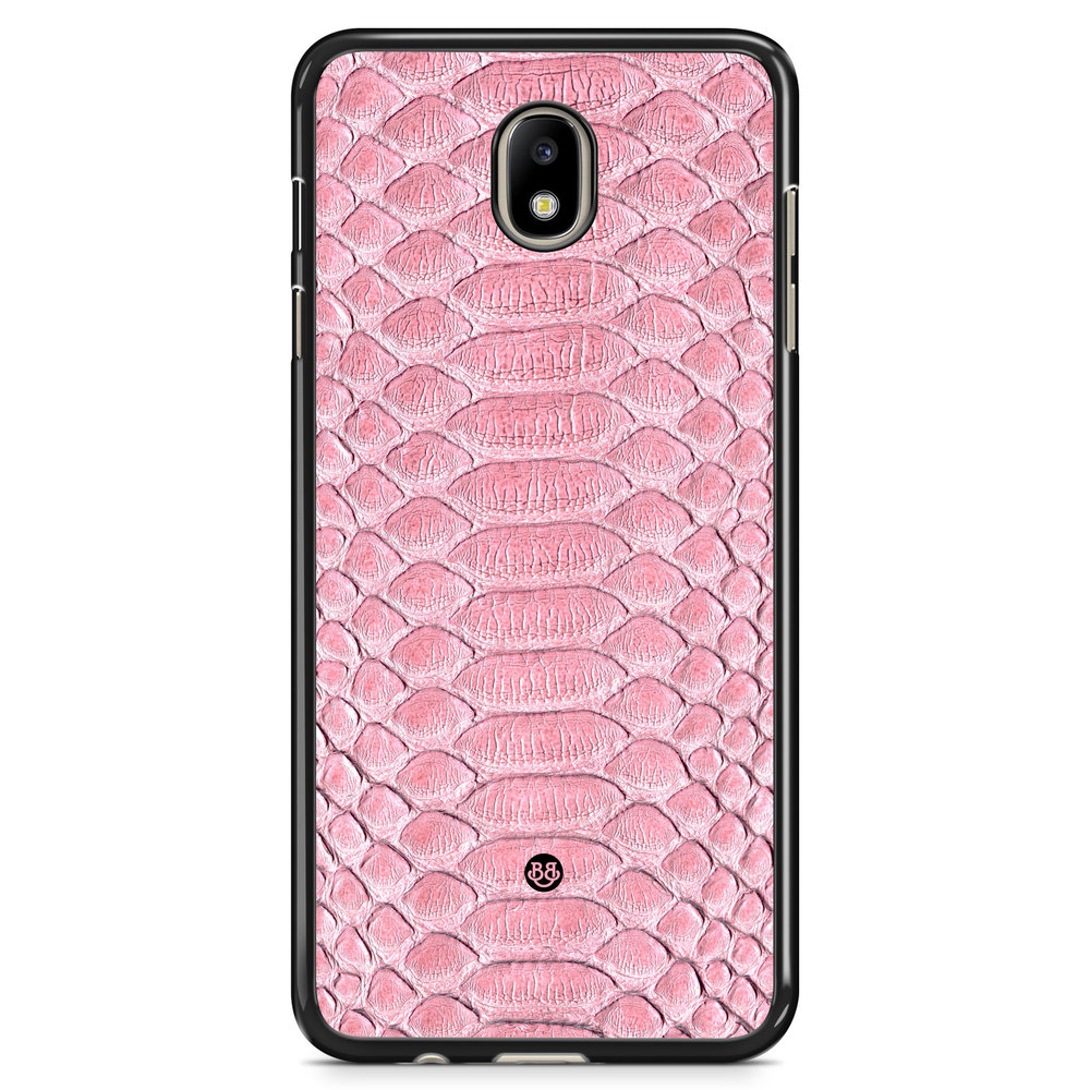 Samsung Galaxy J7 (2017) Case - Salmon Snake