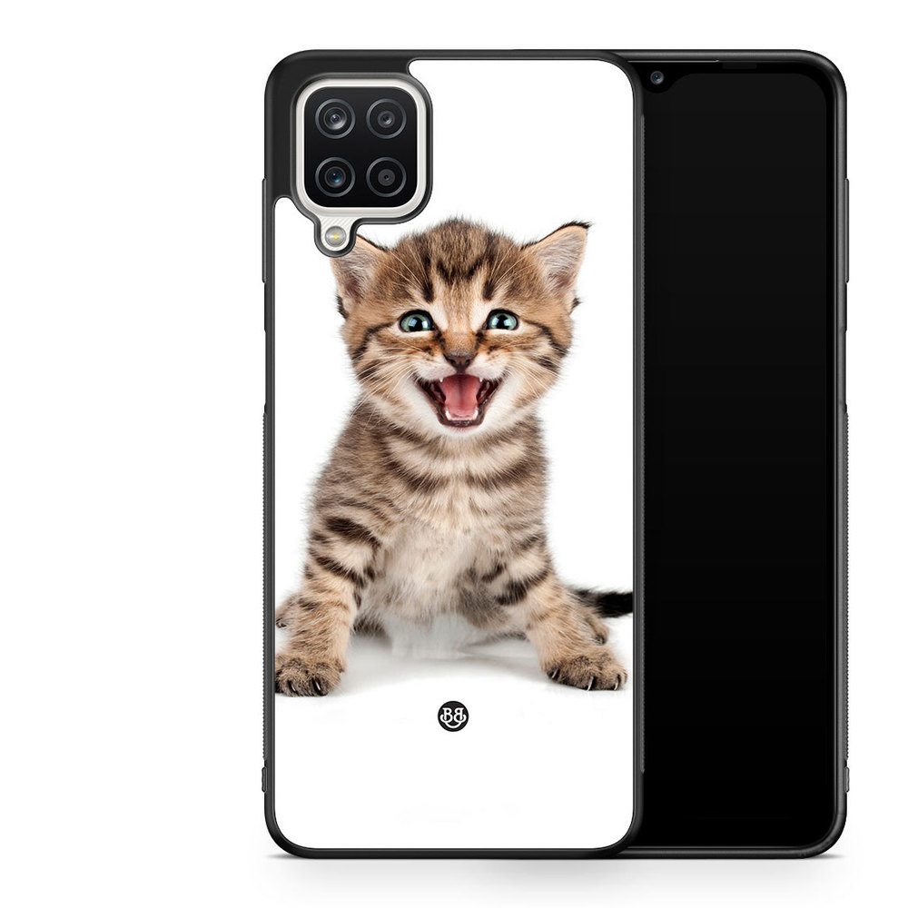Samsung Galaxy A12 Case - Cute Kitten