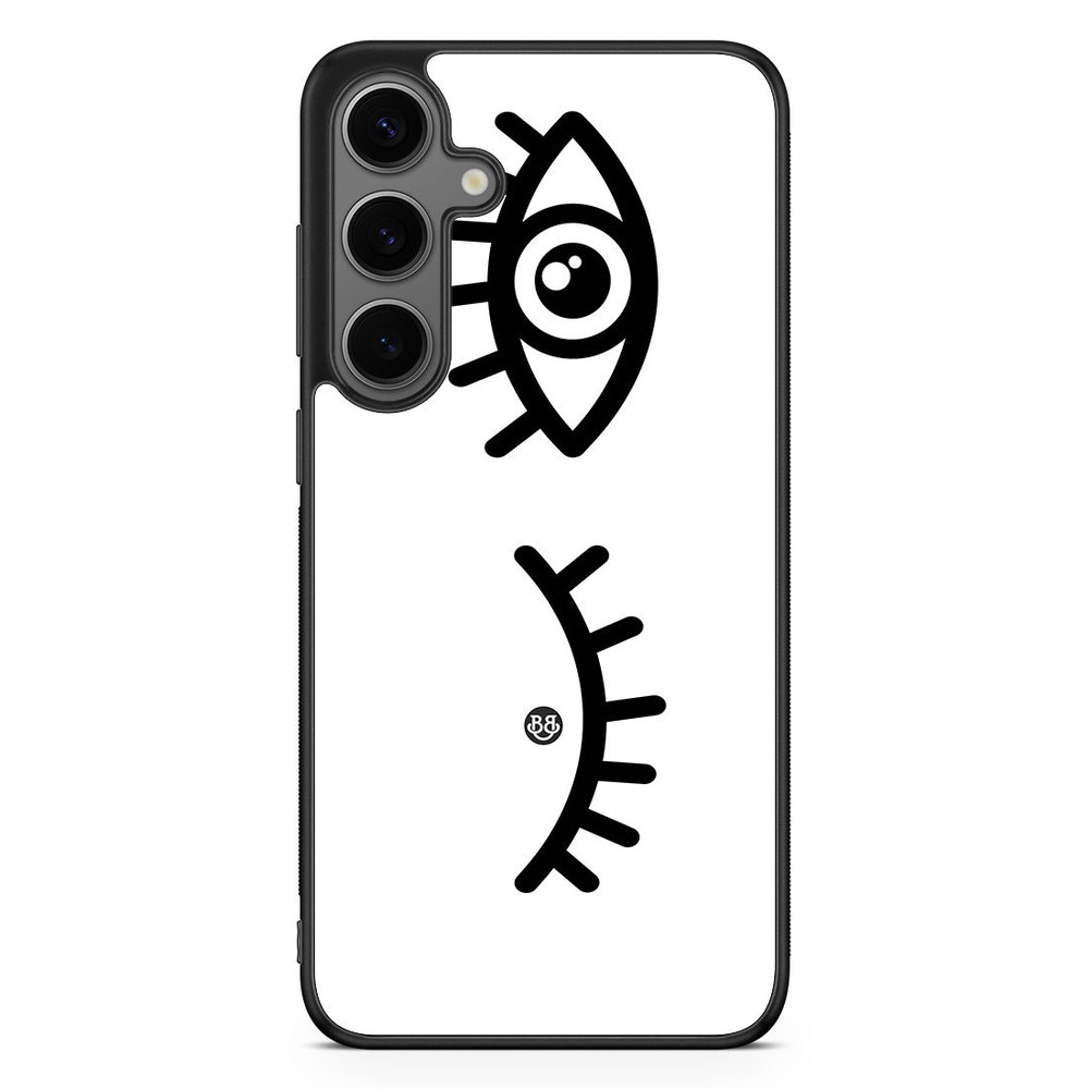 Samsung Galaxy S24 Plus Case - Black Eyes