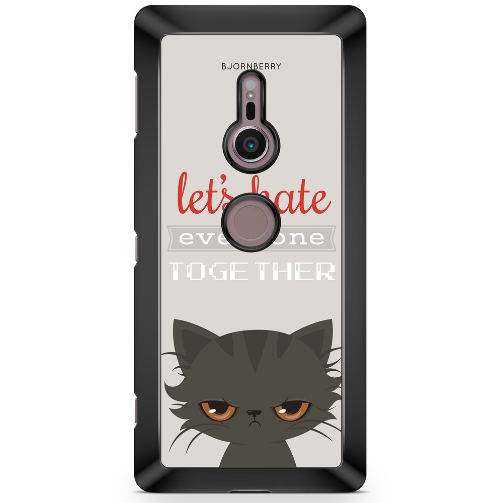 Sony Xperia XZ2 Case  - Angry Cat