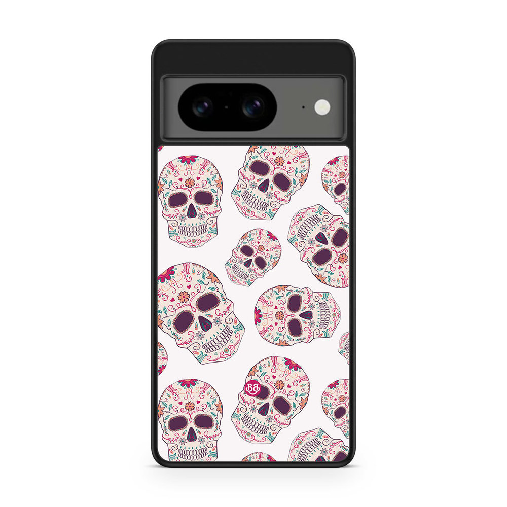 Google Pixel 8 Case - Calavera Skulls