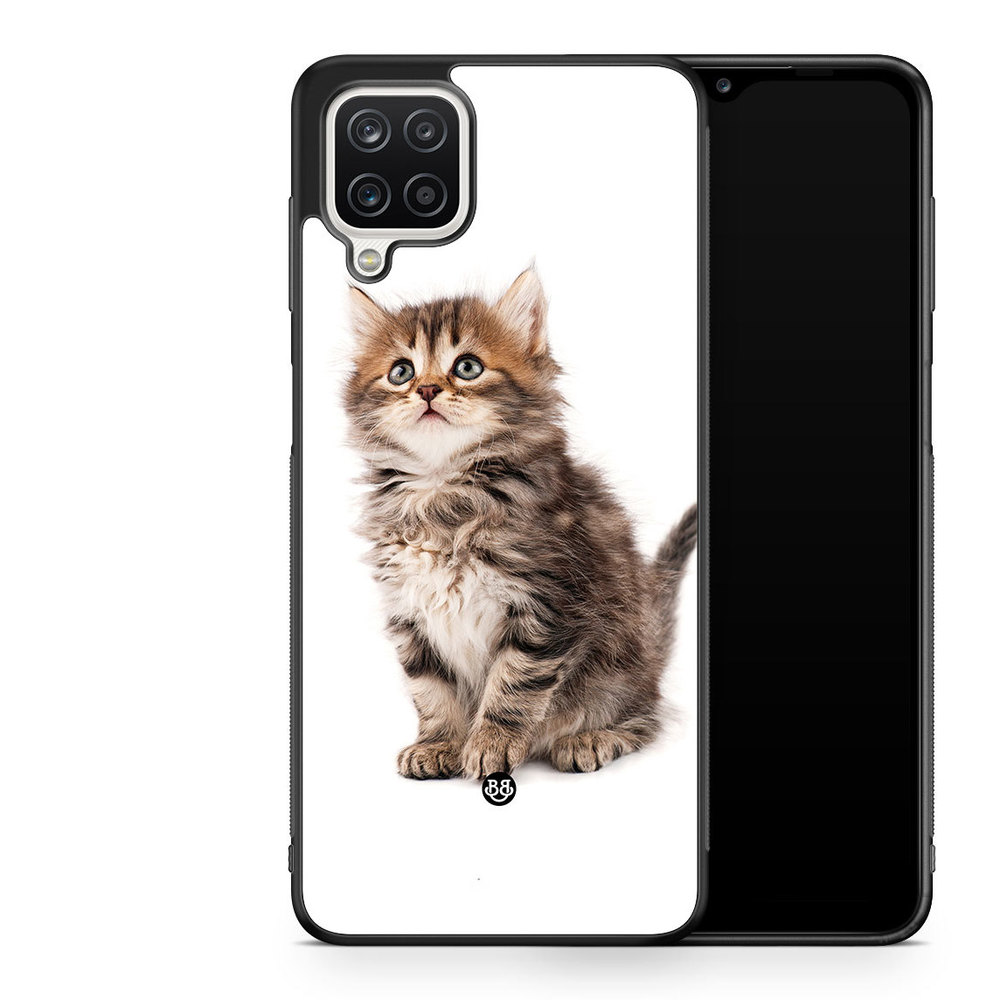 Samsung Galaxy A12 Case - Cute Kitten