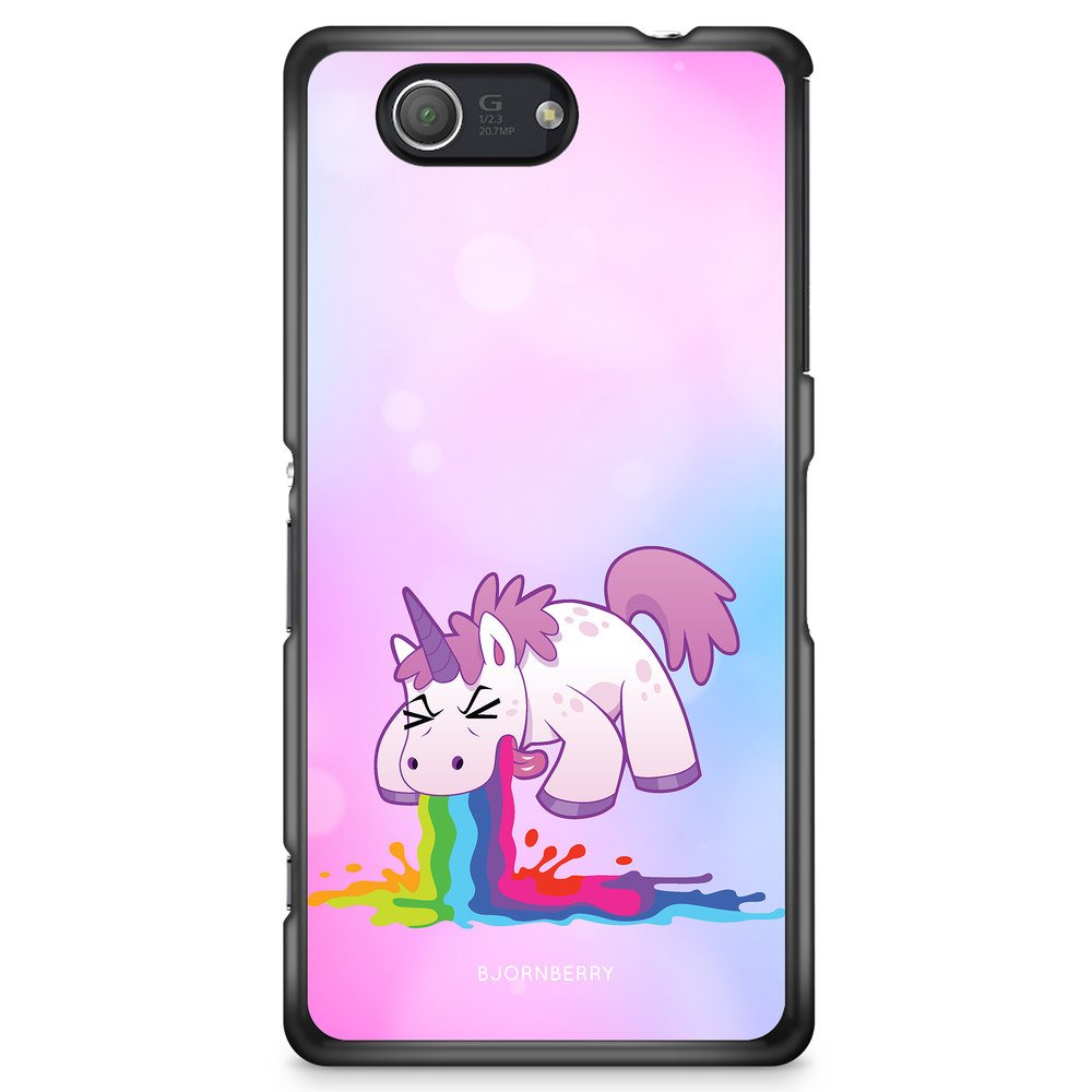 Sony Xperia Z3 Compact Case - Puking Unicorn