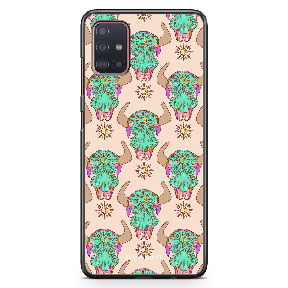 Samsung Galaxy A51 Case - Beautiful Skulls