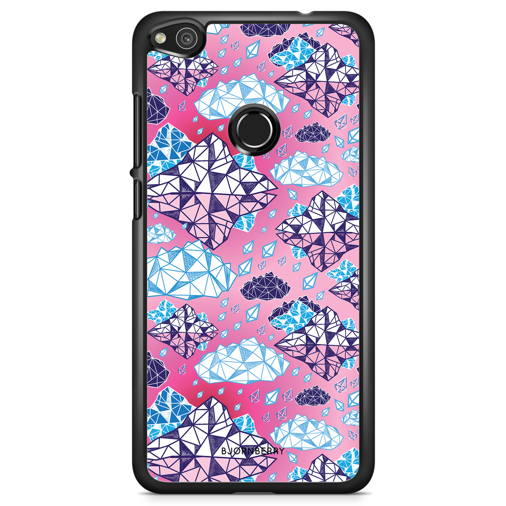 Huawei Honor 8 Lite Case - Geometric Clouds