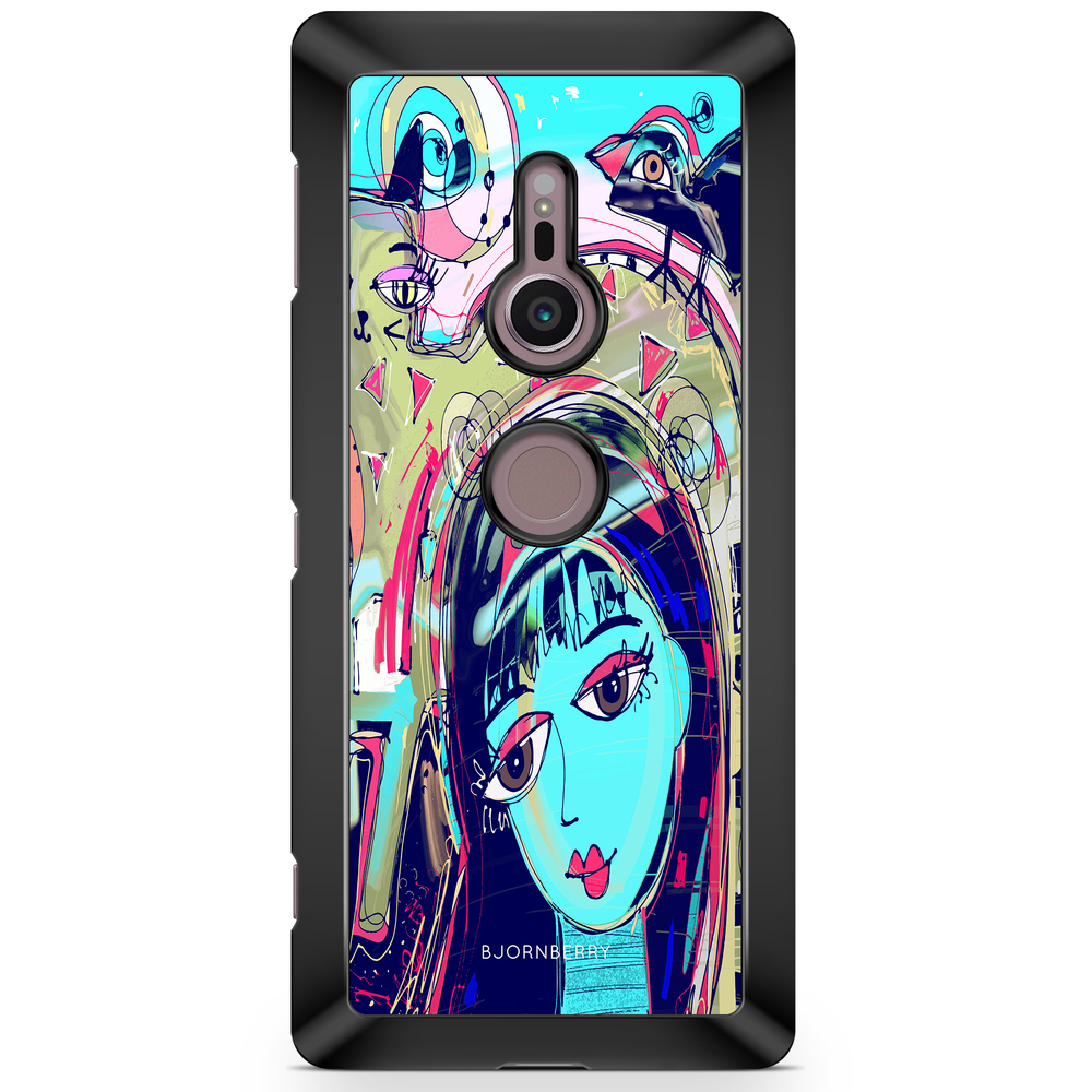 Sony Xperia XZ2 Case  - Abstract Cat