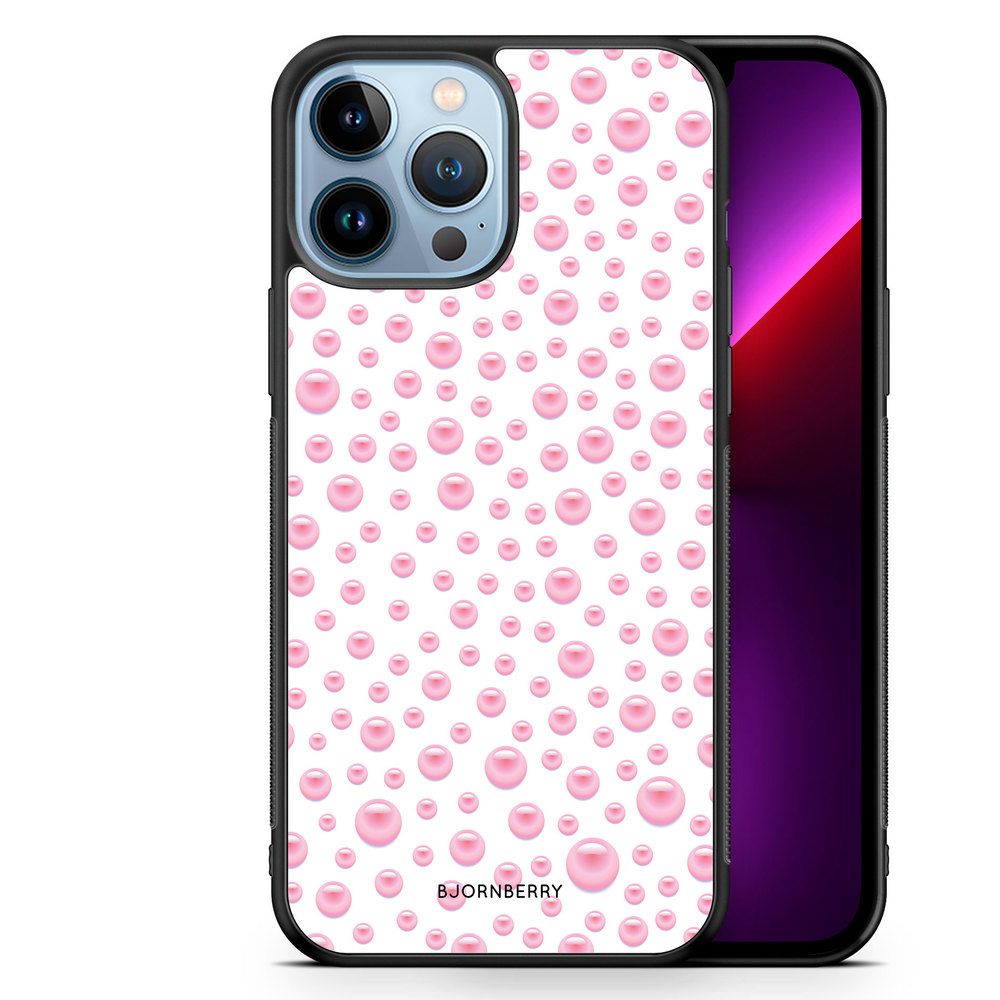 iPhone 13 Pro Max Case - Pink Pearls