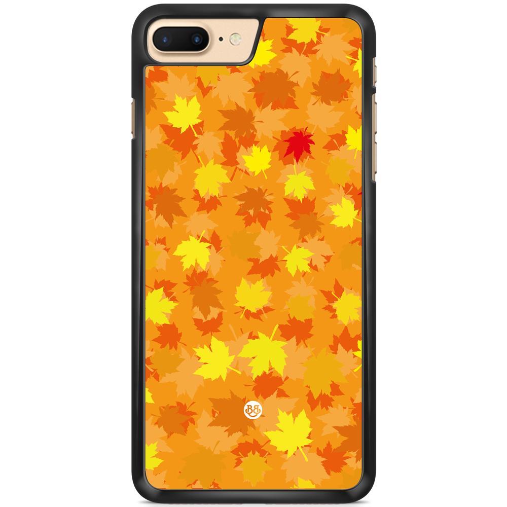 iPhone 7 Plus Case - Orange leaves