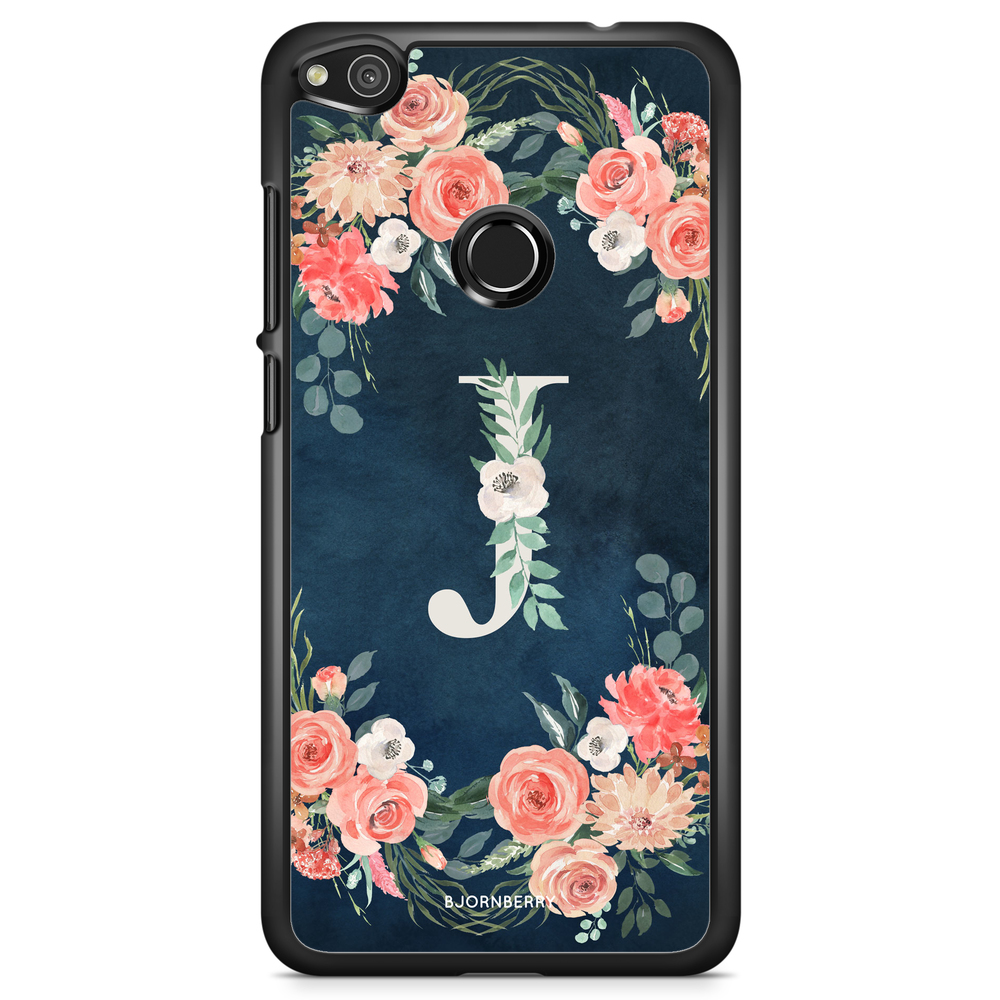 Huawei Honor 8 Lite Case - Monogram J