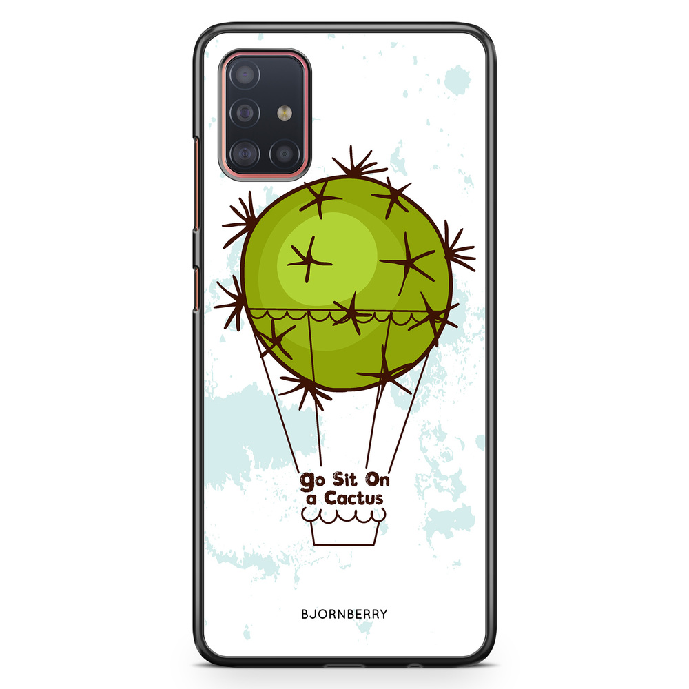 Samsung Galaxy A51 Case - Go sit on a cactus