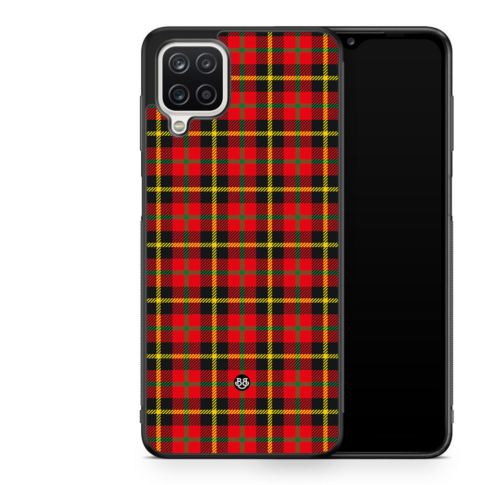 Samsung Galaxy A12 Case - Tartan