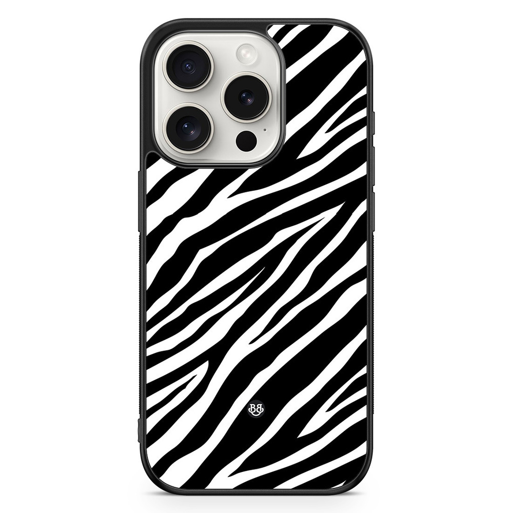 iPhone 15 Pro Case - Zebra