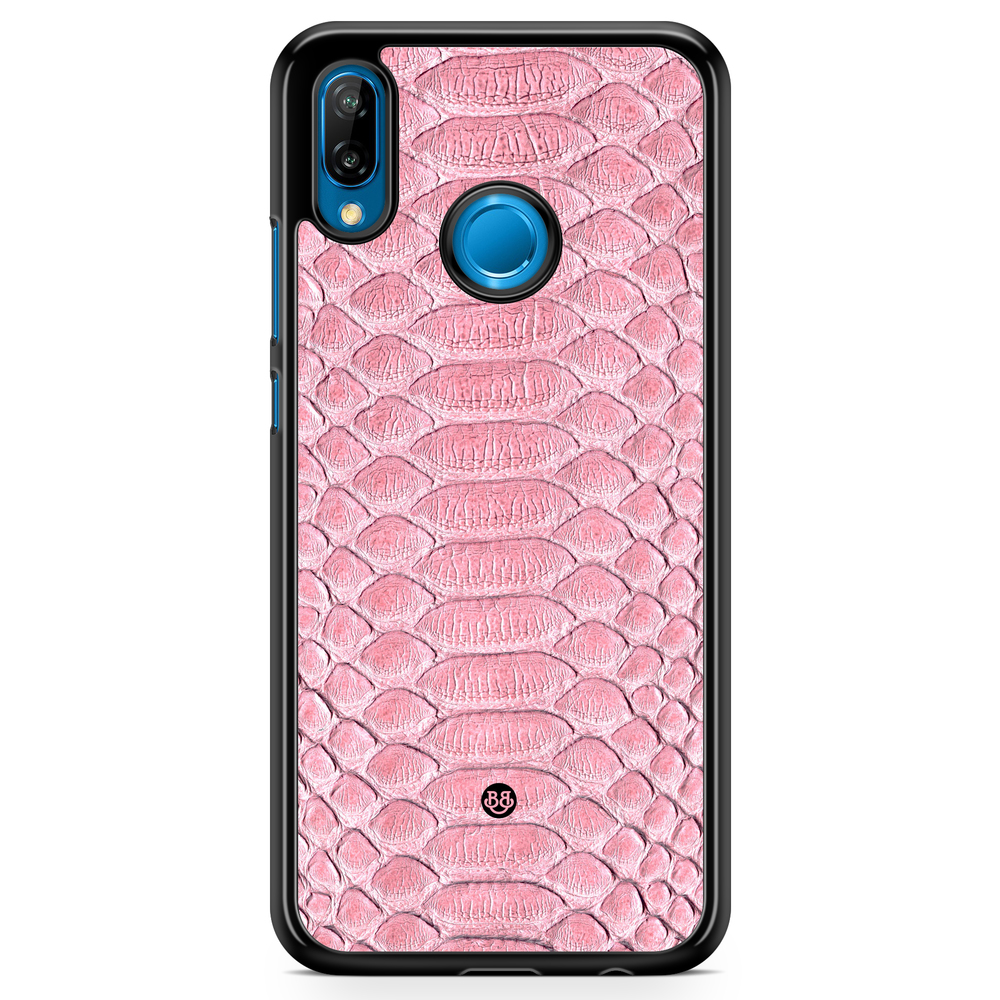 Huawei P20 Lite Case - Salmon Snake