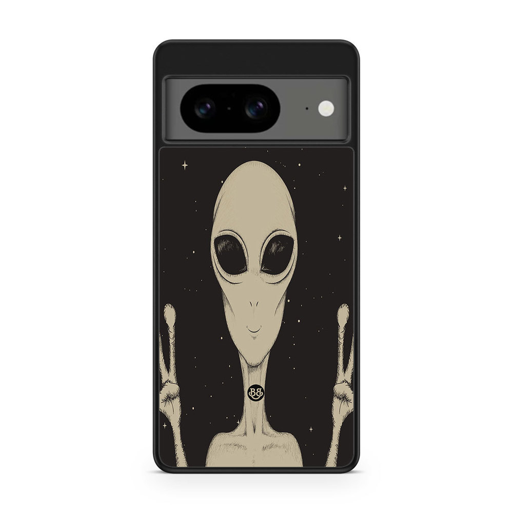 Google Pixel 8 Case - Peace Alien