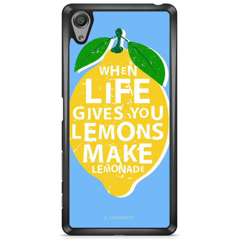 Sony Xperia XA Case - Lemon Quote