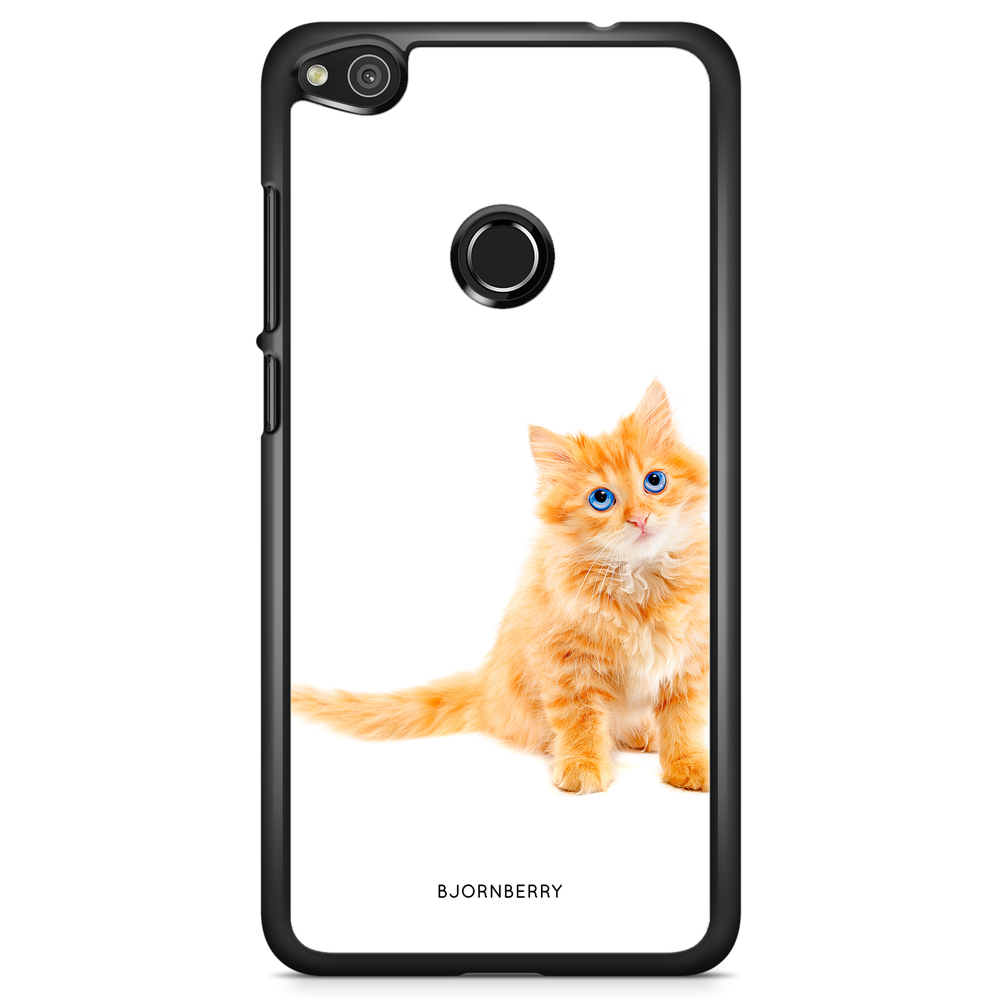 Huawei Honor 8 Lite Case - Small Brown Cat