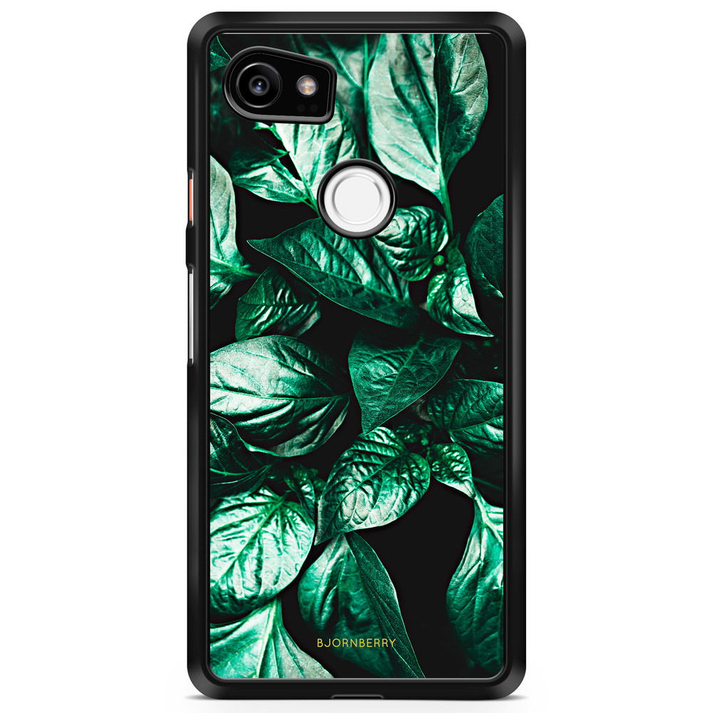 Google Pixel 2 XL Case - Green Leaves