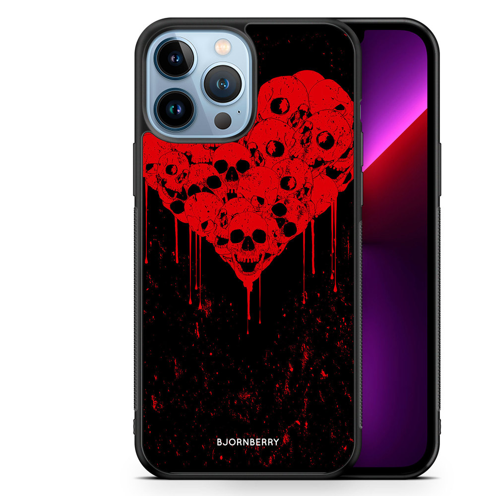 iPhone 13 Pro Max Case - Skull Heart