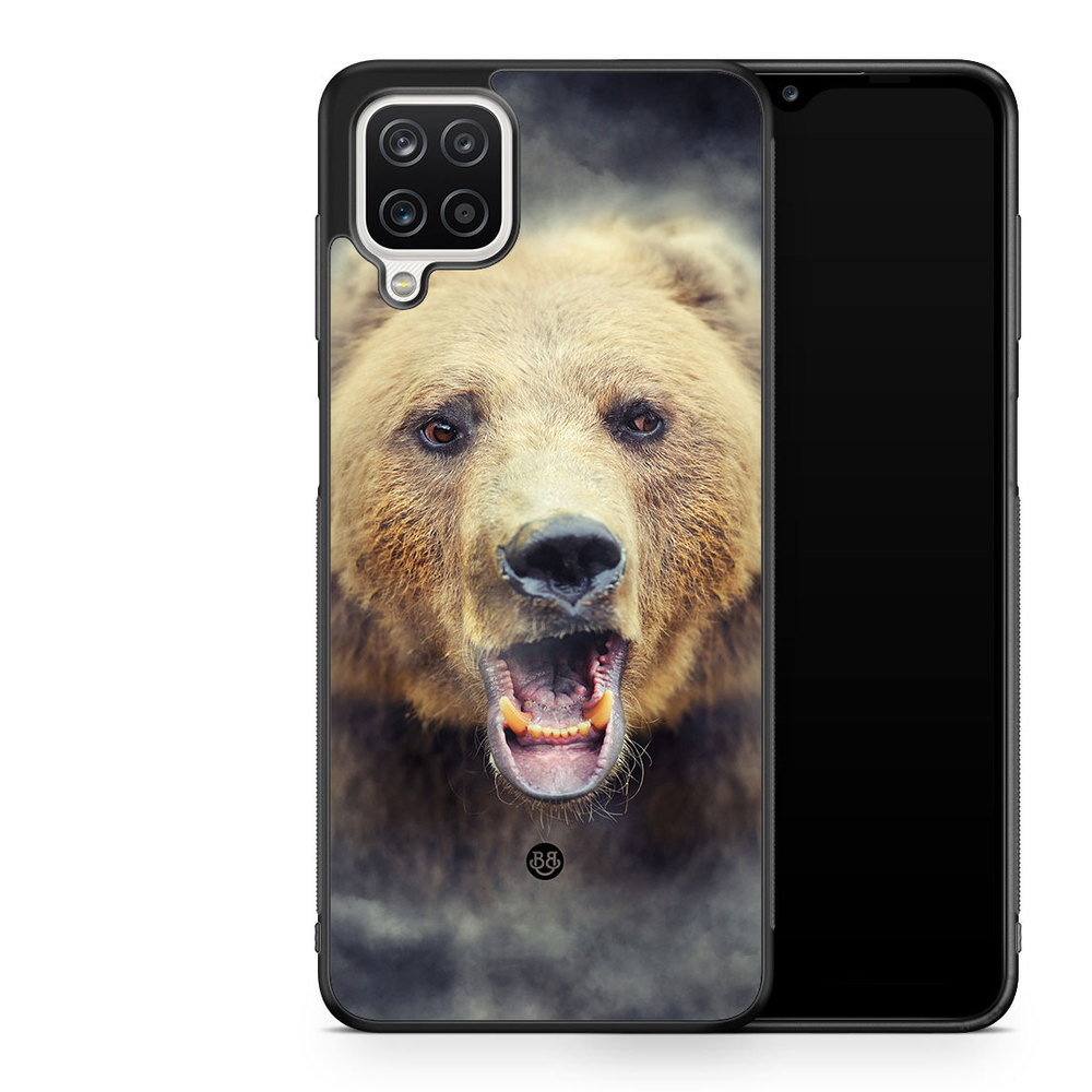 Samsung Galaxy A12 Case - Angry Bear