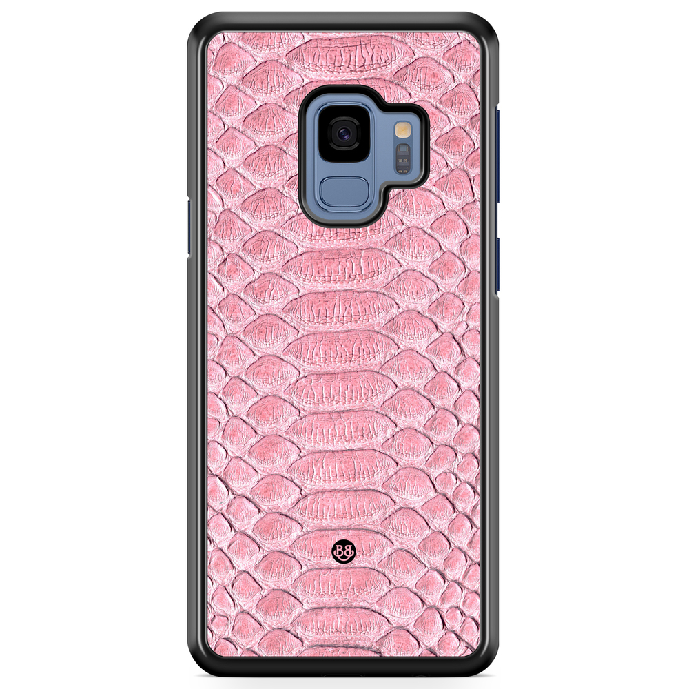 Samsung Galaxy S9 Case - Salmon Snake