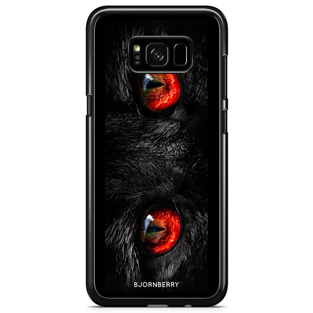 Samsung Galaxy S8 Case - Red Cat Eyes