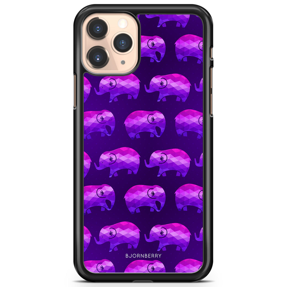 iPhone 11 Pro Case - Purple Elephant