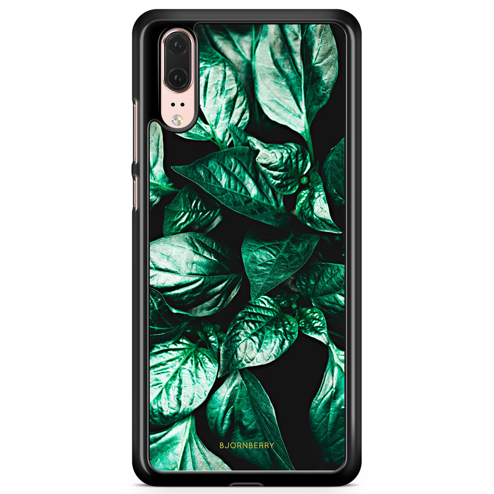 Huawei P20 Case - Green Leaves