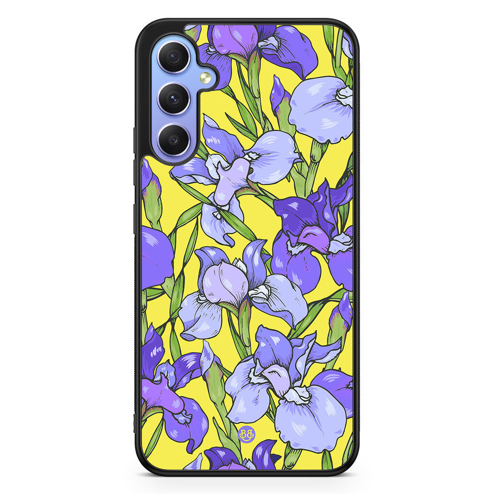 Samsung Galaxy A34 5G Case - Iris Flowers